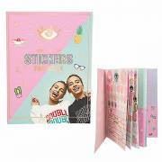 DEPESCHE Sticker-Fan-Book Lisa und Lena - Die Youtuber