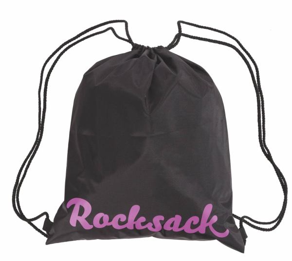 4You Turnbeutel Rocksack Black-Pink