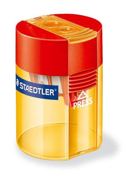 STAEDTLER Doppelspitzdose Rot/Orange