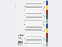 Allershausne Trennblätter Ordner Register PP-Folie 10 Blatt farbig Allershausne Trennblätter Ordner Register PP-Folie 10 Blatt farbig