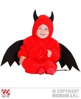 Babykostüm Teufelchen Overall mit Kapuze Babykostüm Teufelchen Overall mit Kapuze