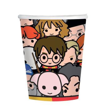 8 Becher Harry Potter Papier 250 ml