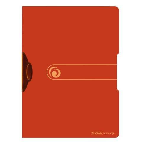 Herlitz Klemmhefter Clip File PP orange