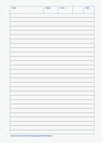 Kieserblock 17C A4 Kieserblock Lineatur 4, 50 Blatt Kaufen