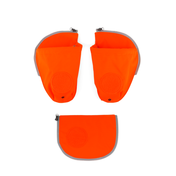 ergobag pack Seitentaschen Fluo Orange - für Modelle bis 2019