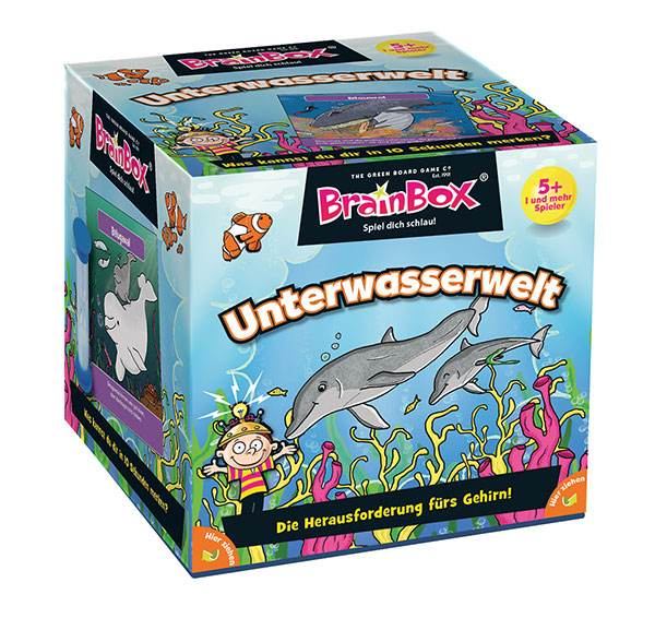 Carletto Brain Box Unterwasserwelt Wissensspiel
