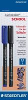 STAEDTLER Folienstifte Lumocolor F, permanent, blau/schwarz2,99 STAEDTLER Folienstifte Lumocolor F, permanent, blau/schwarz2,99