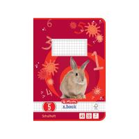 Herlitz Schulheft, A5, kariert 5mm, Lineatur 05, 32 Blatt Herlitz Schulheft, A5, kariert 5mm, Lineatur 05, 32 Blatt