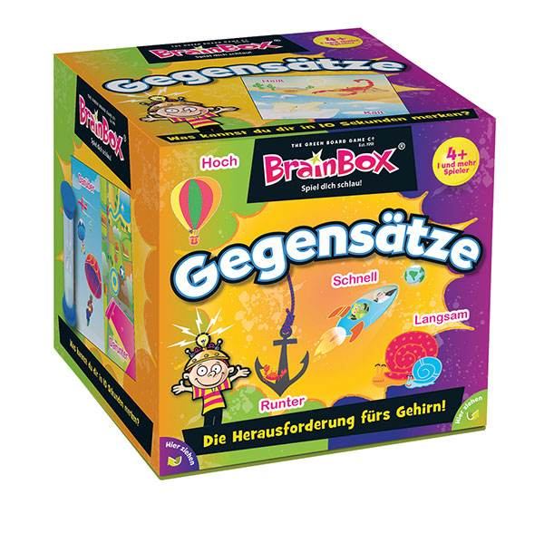 Carletto Brain Box Gegensätze Wissensspiel