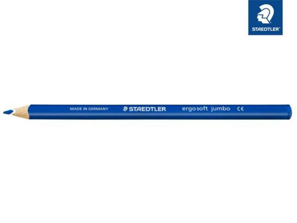 STAEDTLER ergo soft® jumbo Farbstift, 4 mm, blau