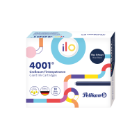 Pelikan Tintenpatrone für Füllhalter 4001 , Patronenfüllhalter, GTP/5,  blau-schwarz Pelikan Tintenpatrone für Füllhalter 4001 , Patronenfüllhalter, GTP/5,  blau-schwarz