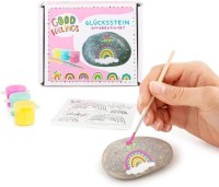 Trendhaus GOOD FEELINGS DIY-Kreativ-Set Glücksstein 6-teilig Trendhaus GOOD FEELINGS DIY-Kreativ-Set Glücksstein 6-teilig