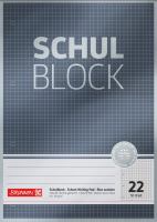 BRUNNEN Schulblock A4, Lineatur 22, 50 Blatt, Premium, 90g ** BRUNNEN Schulblock A4, Lineatur 22, 50 Blatt, Premium, 90g **