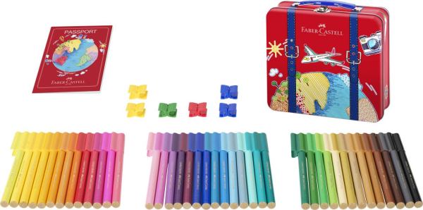 Faber-Castell Filzstift Connector Reisekoffer **