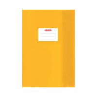Herlitz Hefthülle A5 Baststruktur mit Namensetikett Gelb Herlitz Hefthülle A5 Baststruktur mit Namensetikett Gelb