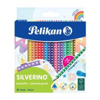Pelikan Buntstifte SILVERINO 24er dreieckig Pelikan Buntstifte SILVERINO 24er dreieckig