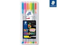 STAEDTLER Fineliner neon colours, 6St. STAEDTLER Fineliner neon colours, 6St.