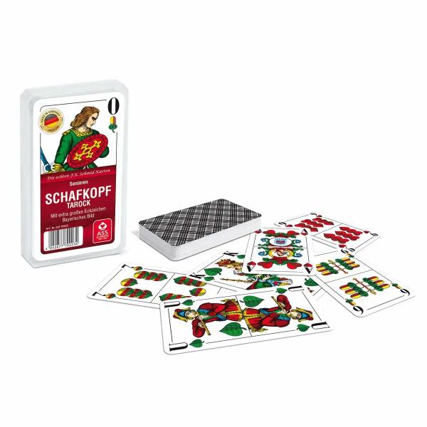 Spielkarten Schafkopf Senioren Bayrisches Bild **
