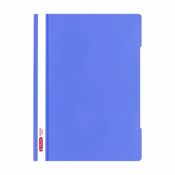 Schnellhefter Violett / Lila, A4 Plastik Quality, von Herlitz **