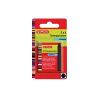 Herlitz Standard Tintenpatrone für Füllhalter, Schwarz, 2x6 Stück Herlitz Standard Tintenpatrone für Füllhalter, Schwarz, 2x6 Stück