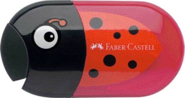 Faber-Castell Doppelspitzdose Käfer inkl. Radierer