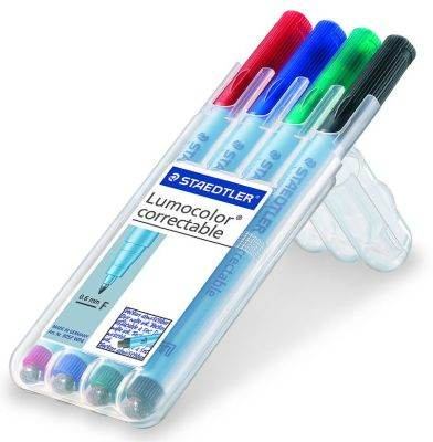 STAEDTLER Folienstift Lumocolor F 4er Set