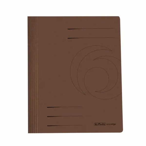 Schnellhefter Braun, DIN A4, Karton, von Herlitz **