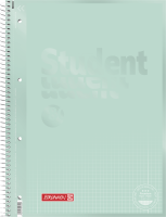 Brunnen Collegeblock Premium Student Colour Code A4 kariert, Lineatur 28 Deckblatt: mint Brunnen Collegeblock Premium Student Colour Code A4 kariert, Lineatur 28 Deckblatt: mint