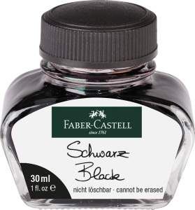 Faber- Castell Tintenglas 30 ml, verschiedene Farben