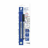 STAEDTLER Lumocolor Folienstifte non-permanent F blau/schwarz 2 Stück ** STAEDTLER Lumocolor Folienstifte non-permanent F blau/schwarz 2 Stück **