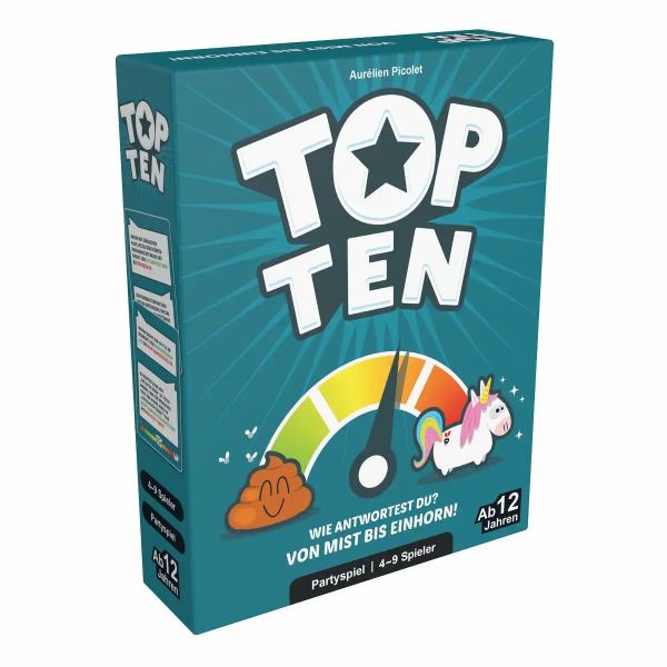 Asmodee - Top Ten - Partyspiel **