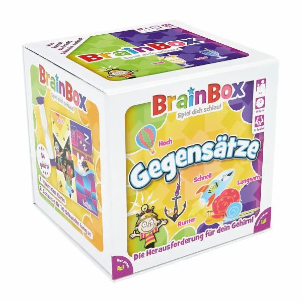 Carletto Brain Box Gegensätze Wissensspiel **