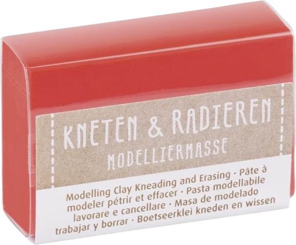 Kneten & Radieren Modelliermasse rot