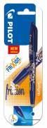 FriXion Ball B (1,0 mm breite Spitze) radierbar blau - Blister