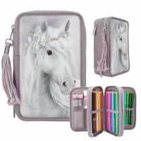 DEPESCHE Miss Melody Federtasche FANTASY HORSE 3 Fächer