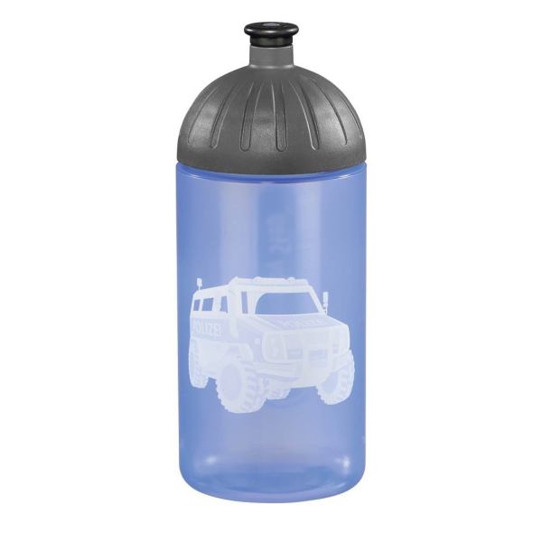 Step by Step Trinkflasche, City Cops/Police Truck, blau