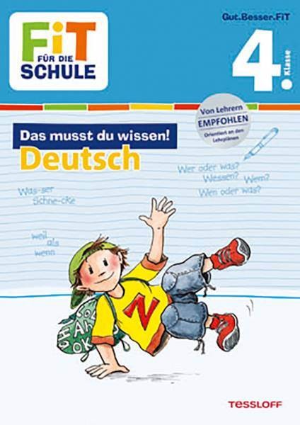 Fit für die Schule - Deutsch 4. Klasse