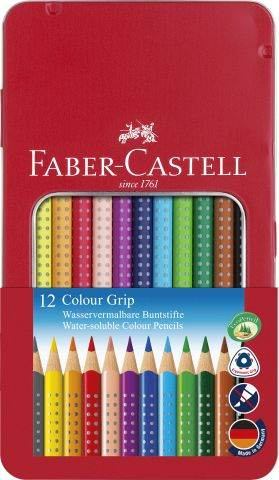 Faber-Castell Buntstift Colour Grip, 12St