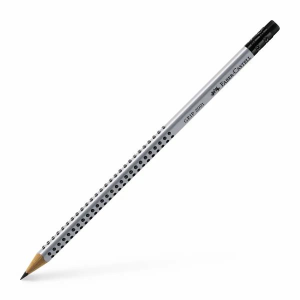 Faber-Castell Bleistift GRIP 2001 mit Radierer **