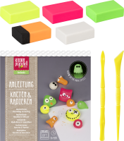 Bastel-Set "Crazy Neon" Kneten & Radiere Bastel-Set "Crazy Neon" Kneten & Radiere