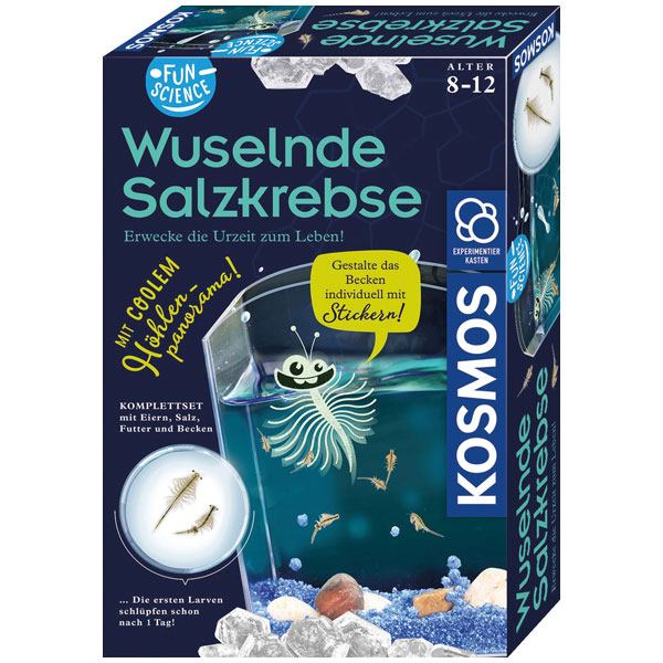 Wuselnde Salzkrebse, Erwecke die Urzeit zum Leben!