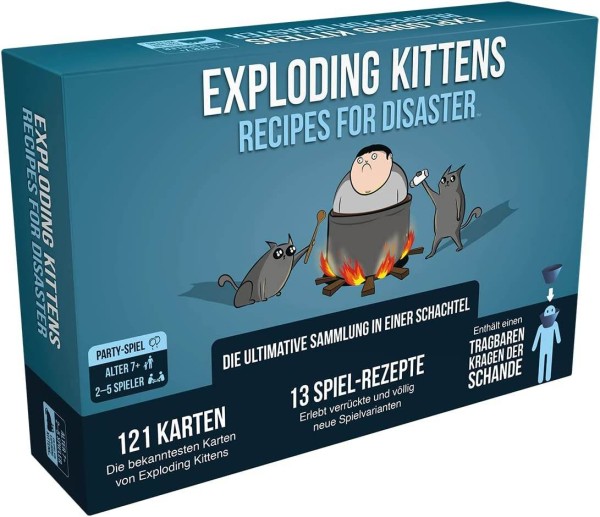 ASmodee Exploding Kittens Recipes for Disaster