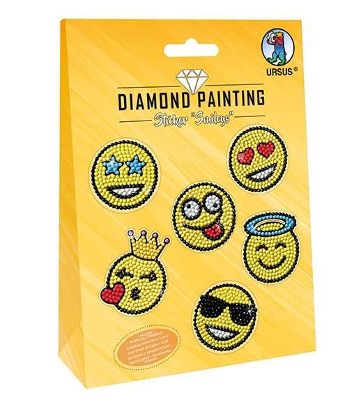 Diamond Painting Sticker Smileys