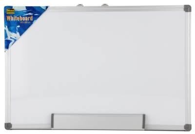 Idena Whiteboard Alu-Rahmen 40x60cm mit Stiftablage