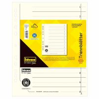 Idena Trennblätter aus Karton 190 g/m² DIN A4 100 Stück ** Idena Trennblätter aus Karton 190 g/m² DIN A4 100 Stück **