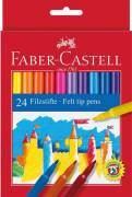 Faber- Castell Filzstifte Leaderart 24er Kartonetui