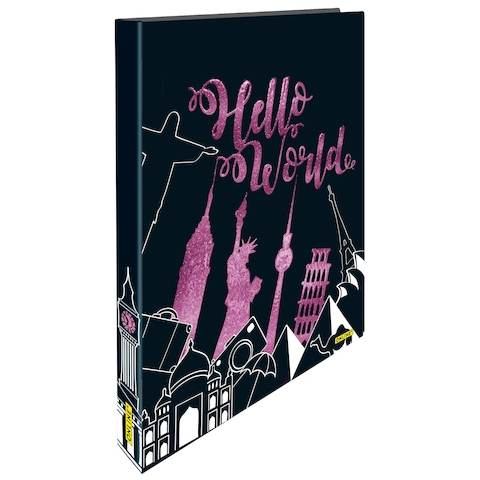 ONLINE Ringbuch A4 Hello World