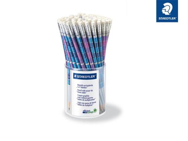 STAEDTLER Bleistift mit großem oder kleinem 1x1, HB 100% PEFC