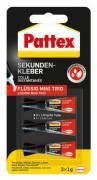 Pattex Sekundenkleber Mini Trio 3x 1g