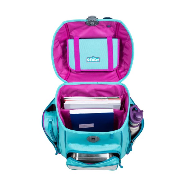 Scout Genius Dreamworld Schulranzen Set 4tlg